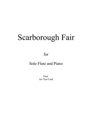 Book cover for Scarborough Fair for Solo Flute and Piano