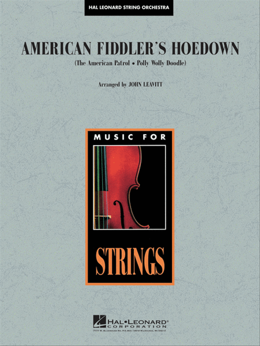 American Fiddler's Hoedown String Orchestra scores gallery preview page 1