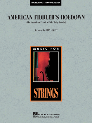 Book cover for American Fiddler's Hoedown