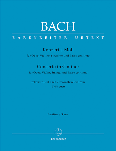 Concerto in C minor for Oboe, Violin, Strings and Basso continuo