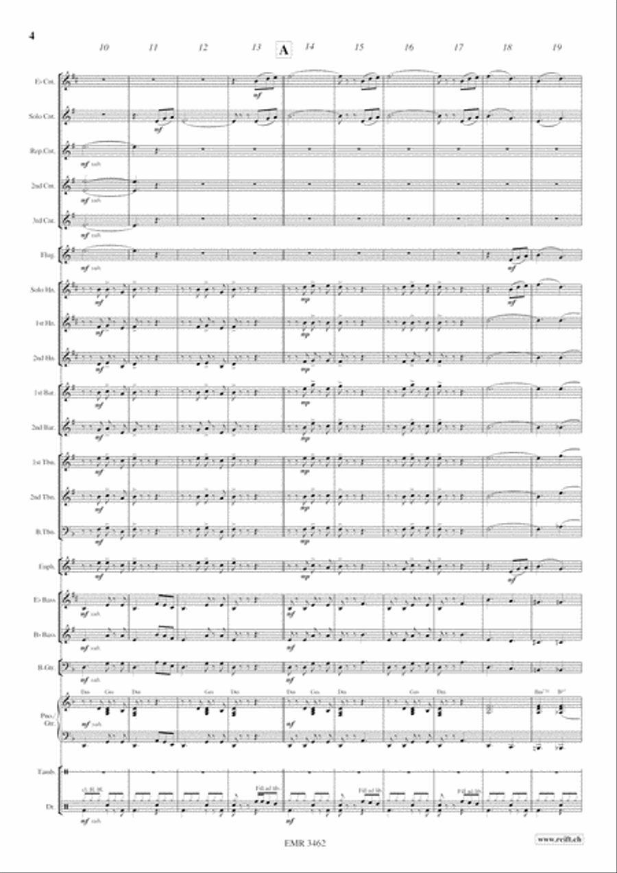 When The Saints When The Saints Brass Band scores gallery preview page 5
