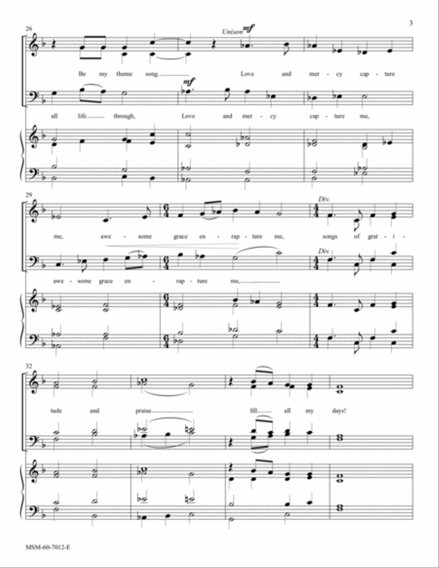 Spirit, God, Eternal Word Choir scores gallery preview page 4
