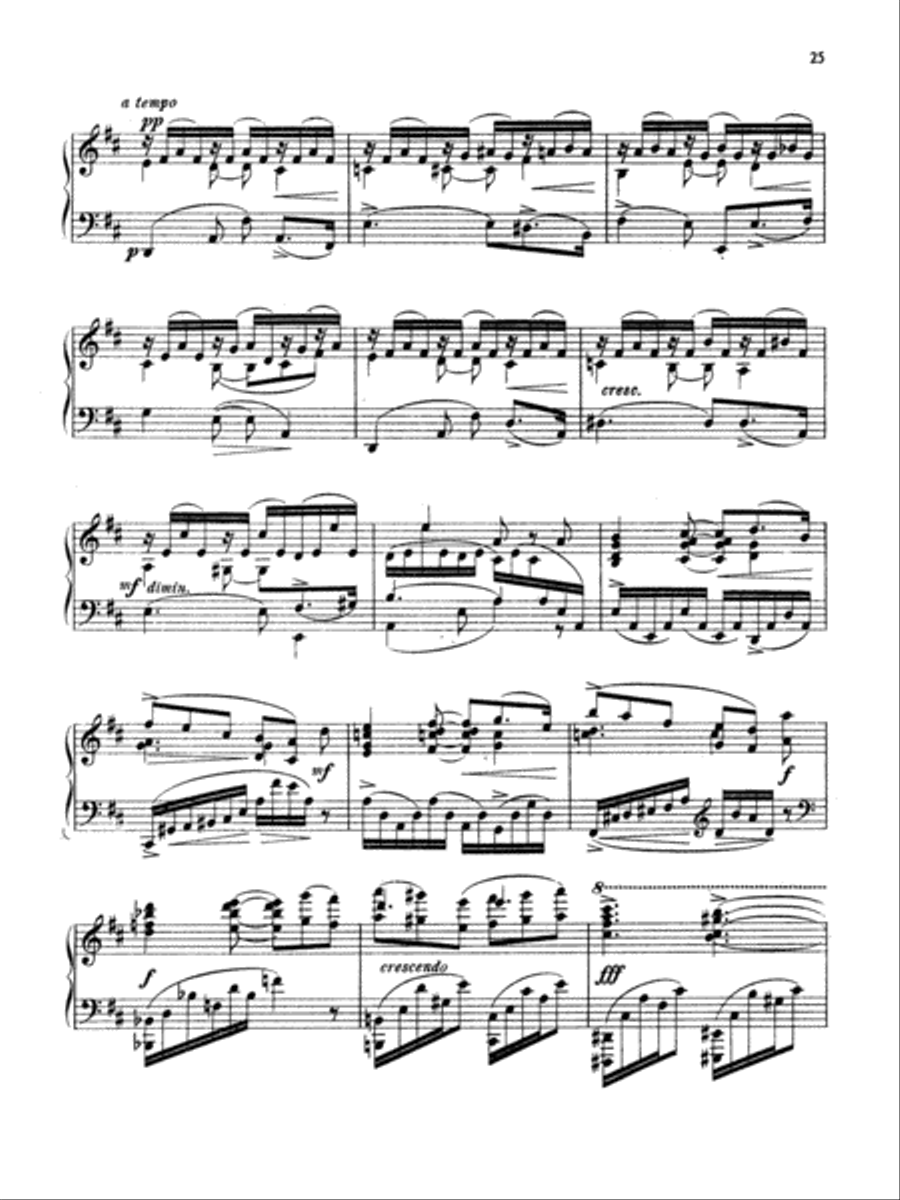 Arensky: Twenty-four Morceau Characteristiques, Op. 36 Piano Solo scores gallery preview page 2