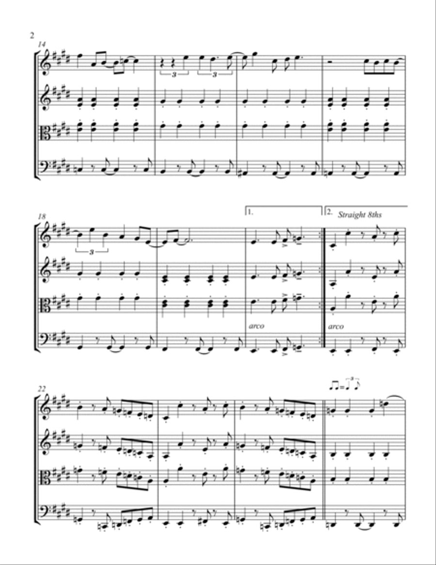 God Only Knows String Trio scores gallery preview page 2