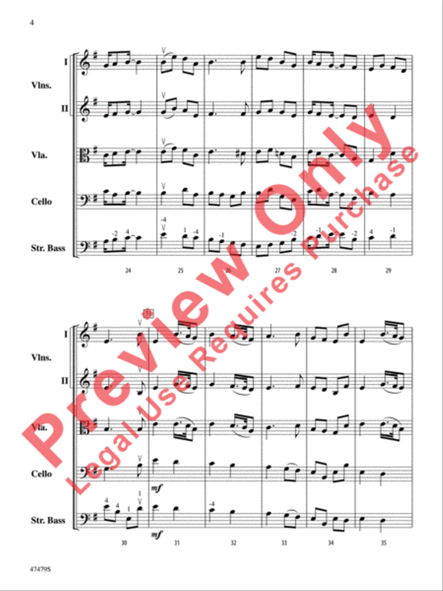 Minstrel Minstrel String Orchestra scores gallery preview page 5