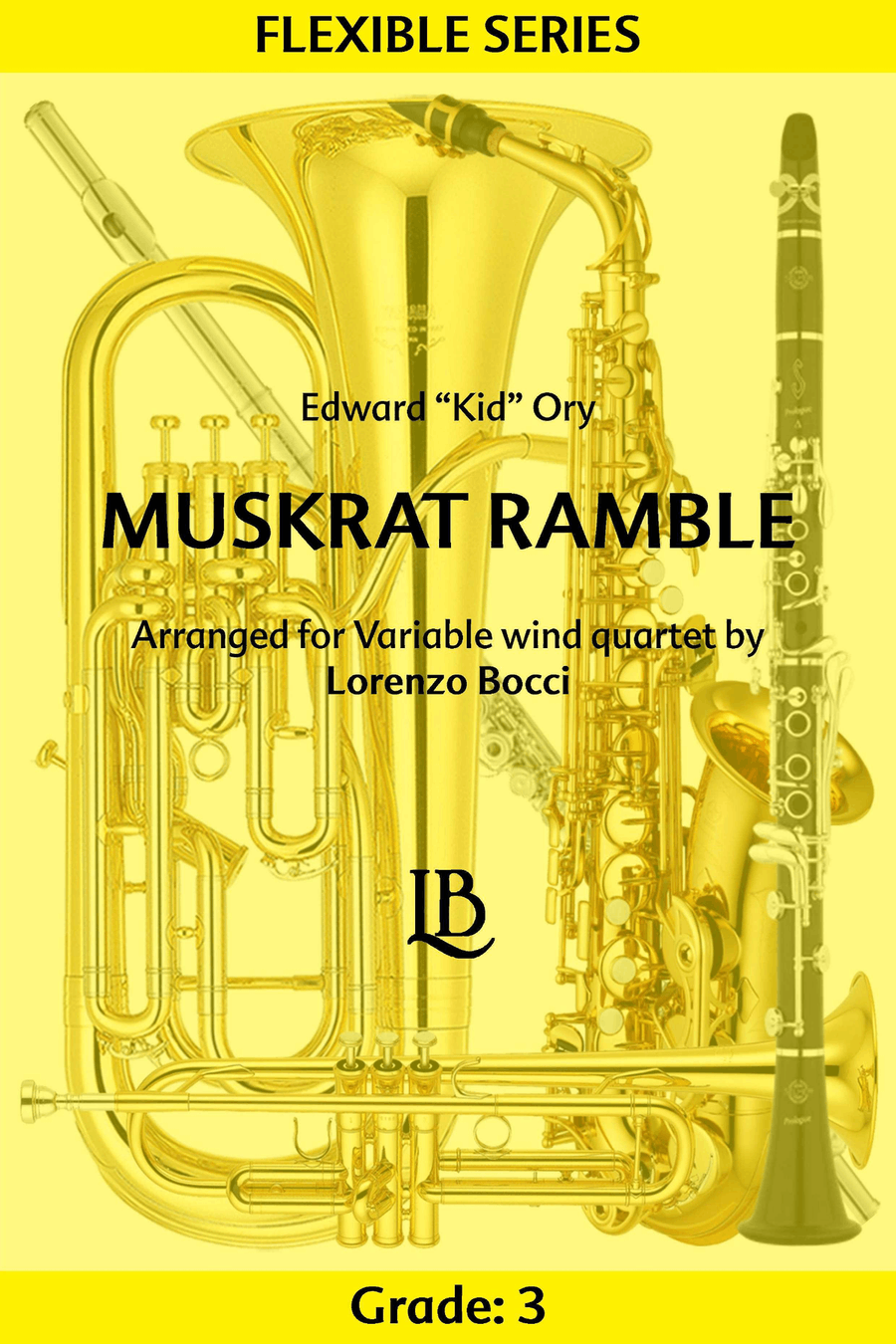 Muskrat Ramble (Instrumental) Concert Band scores gallery preview page 1