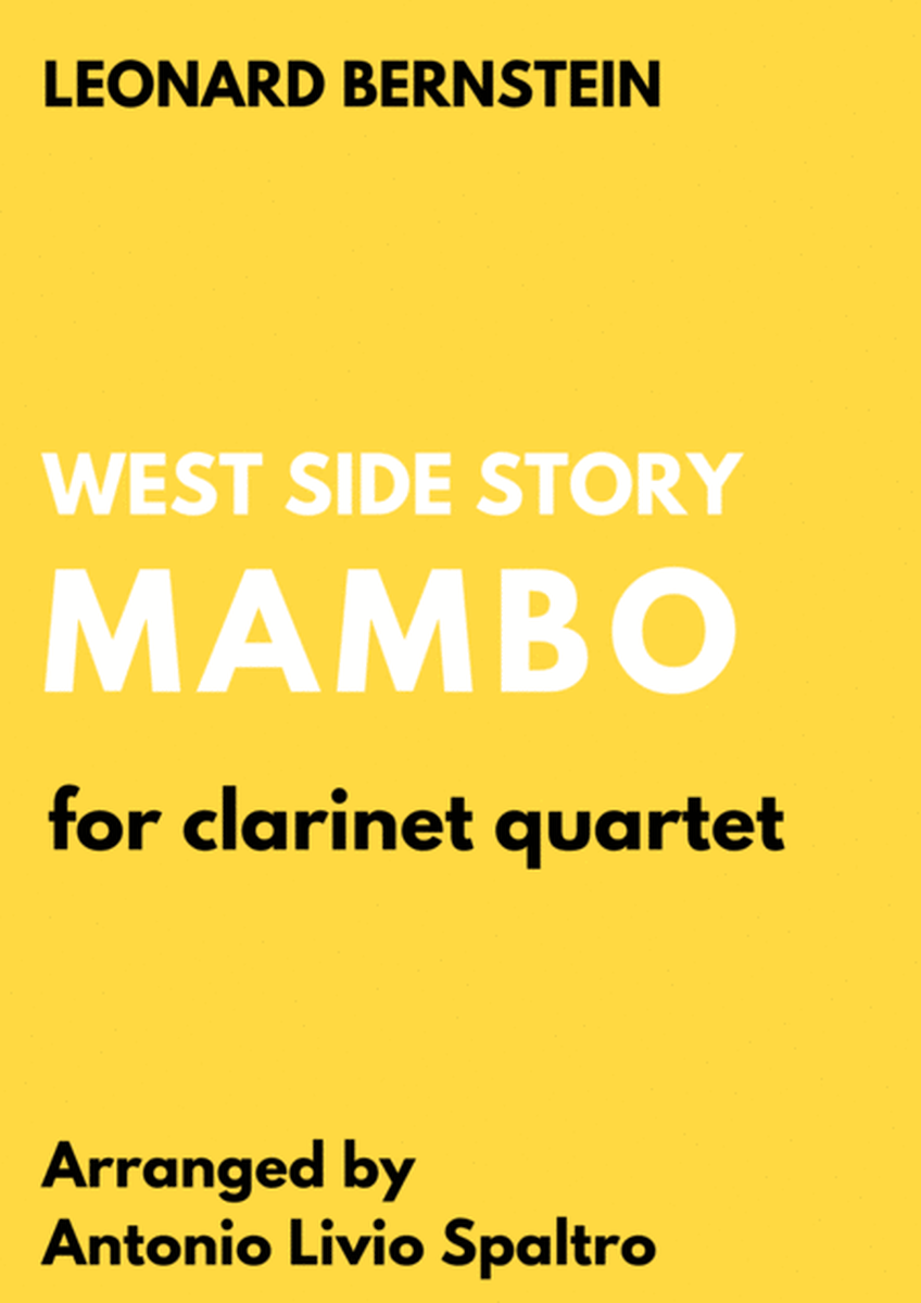 Mambo for Clarinet Quartet (from West Side Story) image number null