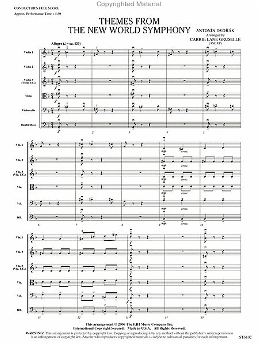 Themes from the New World Symphony