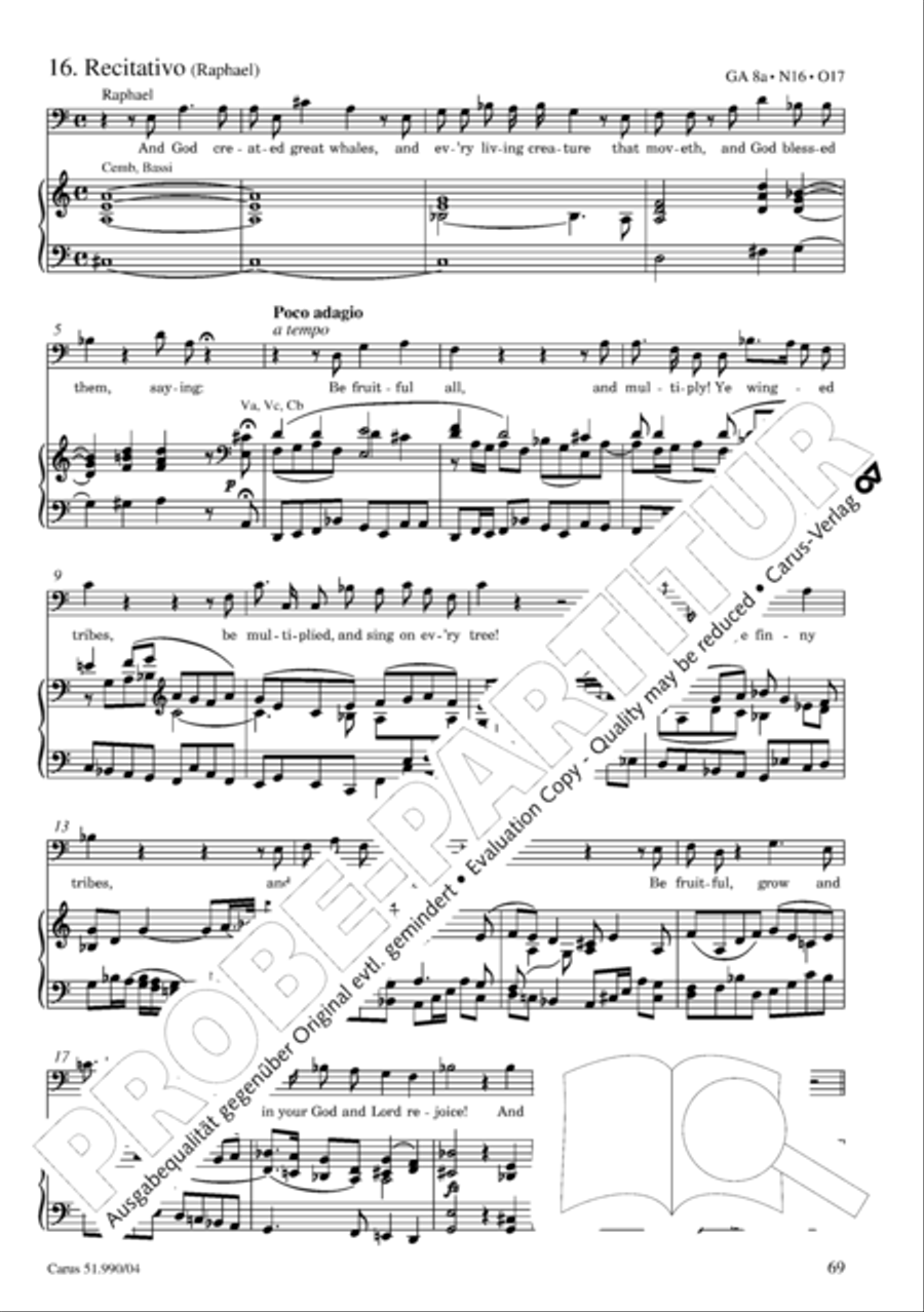 The Creation 4-Part scores gallery preview page 70