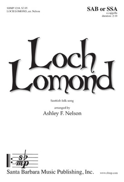 Loch Lomond - SAB Octavo image number null