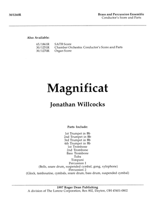 Magnificat - Brass and Percussion/Score and Parts