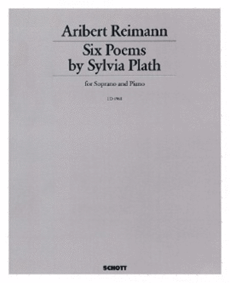 Poems By Sylvia Plath 6 Sop/pf