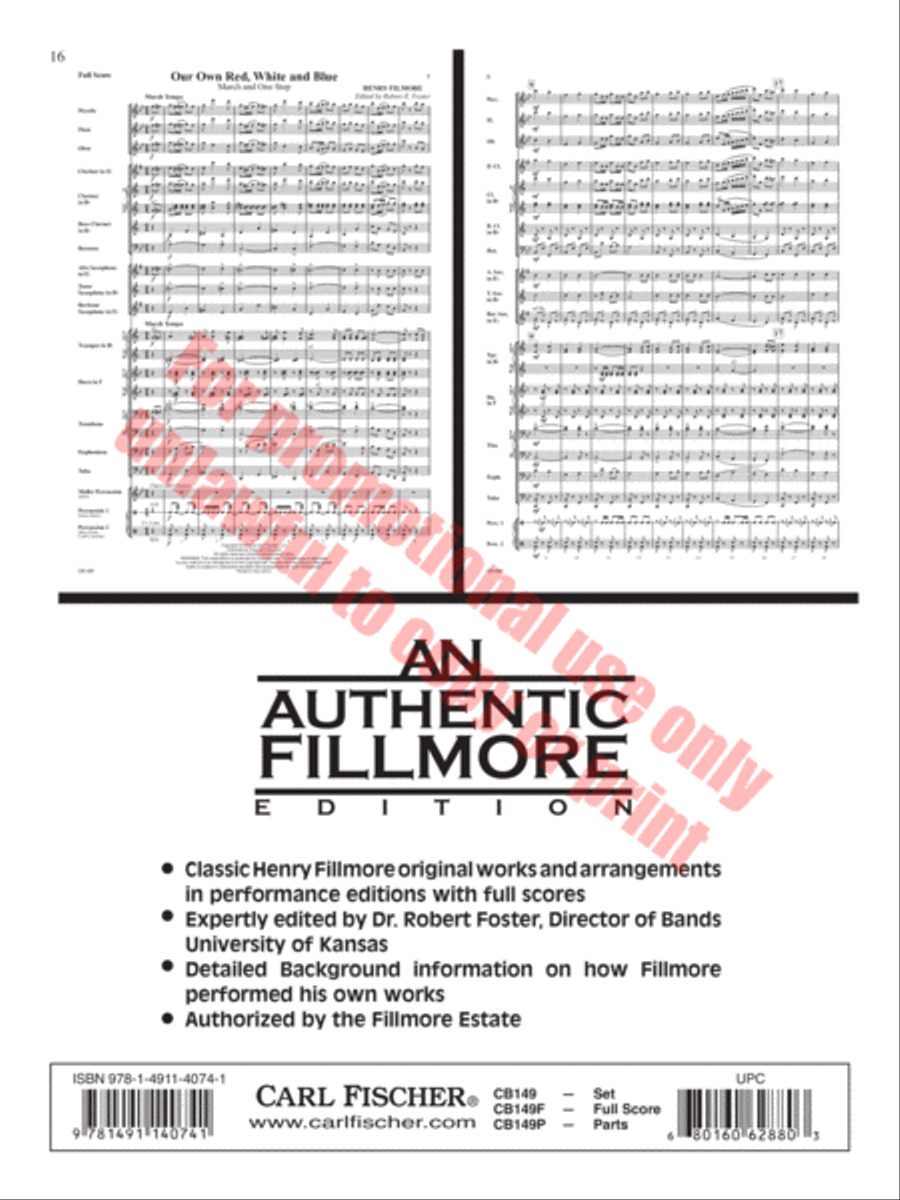 The Black Mask Concert Band scores gallery preview page 17