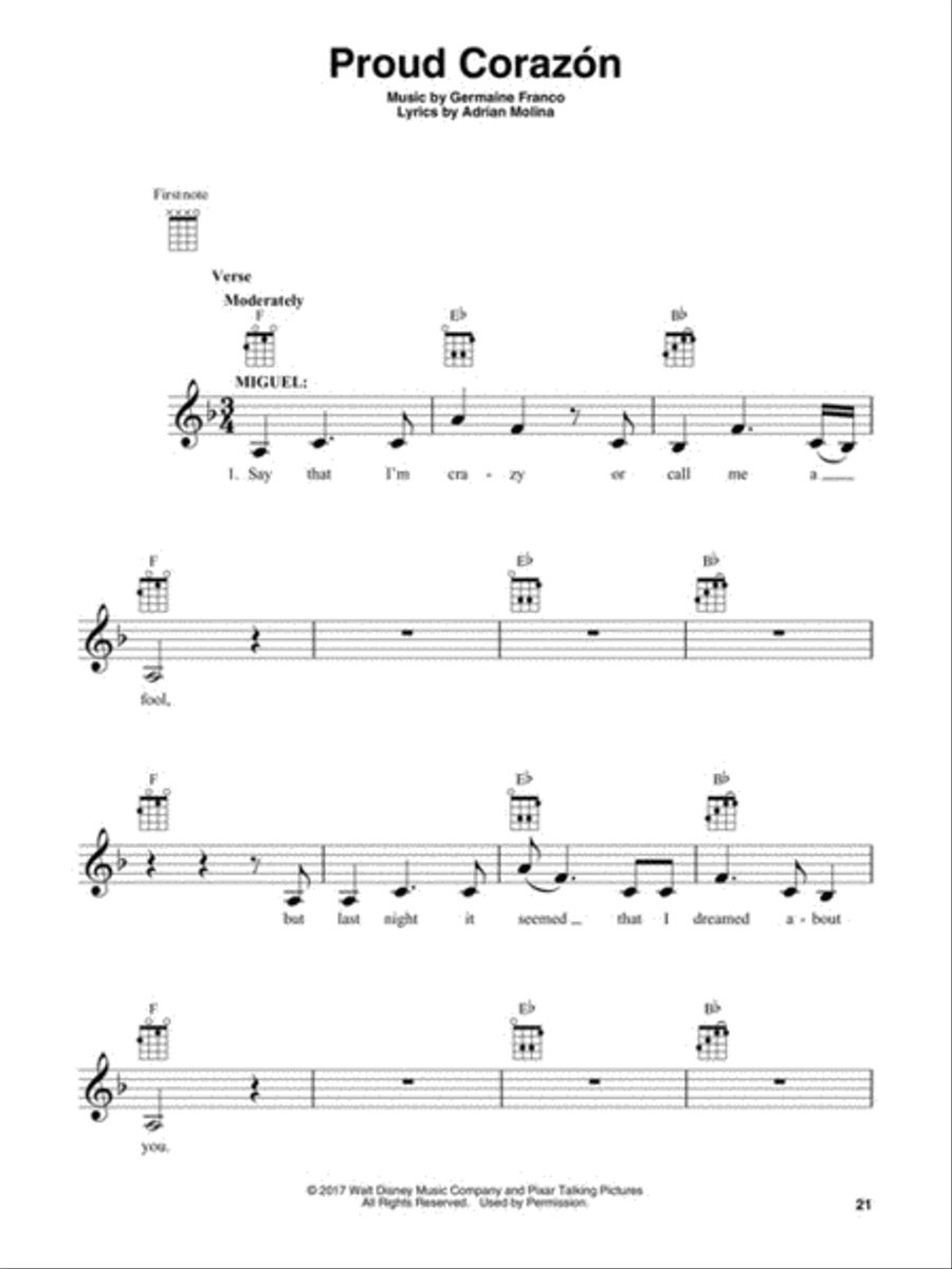 Coco Coco Ukulele scores gallery preview page 5