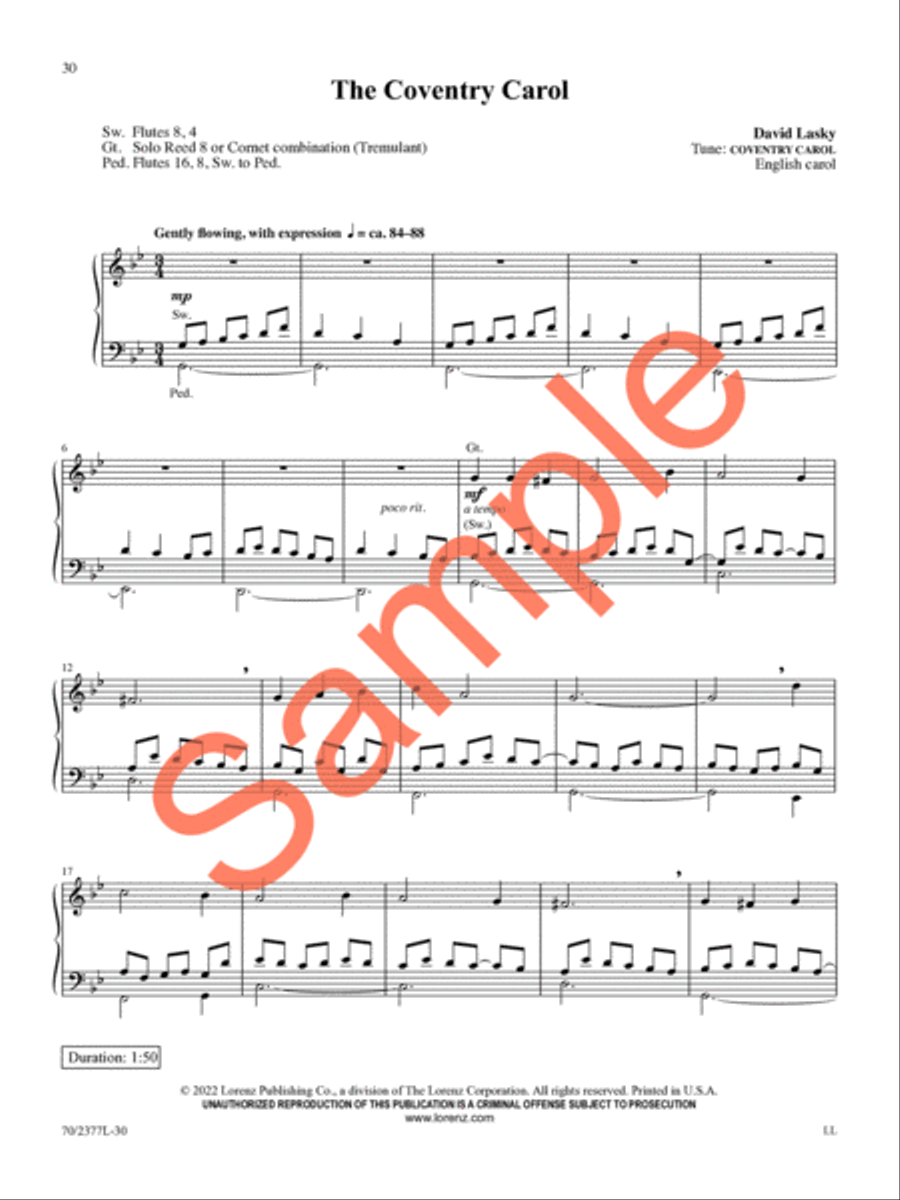 Seasonal Expressions Seasonal Expressions Organ Solo scores gallery preview page 21