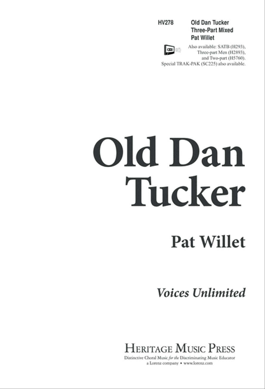 Old Dan Tucker Old Dan Tucker 3-Part scores gallery preview page 2