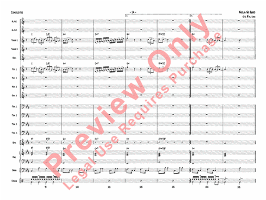 Feels So Good Jazz Ensemble scores gallery preview page 17