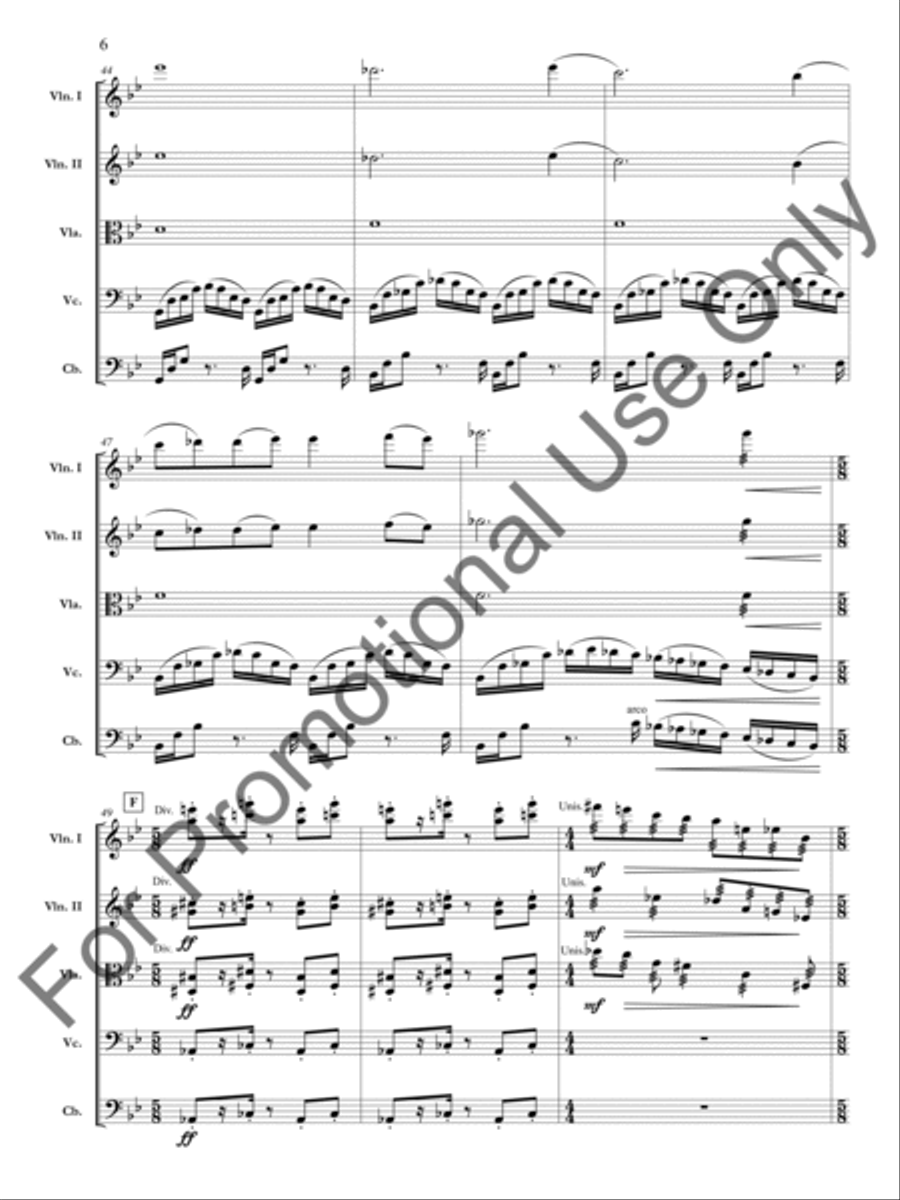 Ghost Lands Ghost Lands Orchestra scores gallery preview page 7
