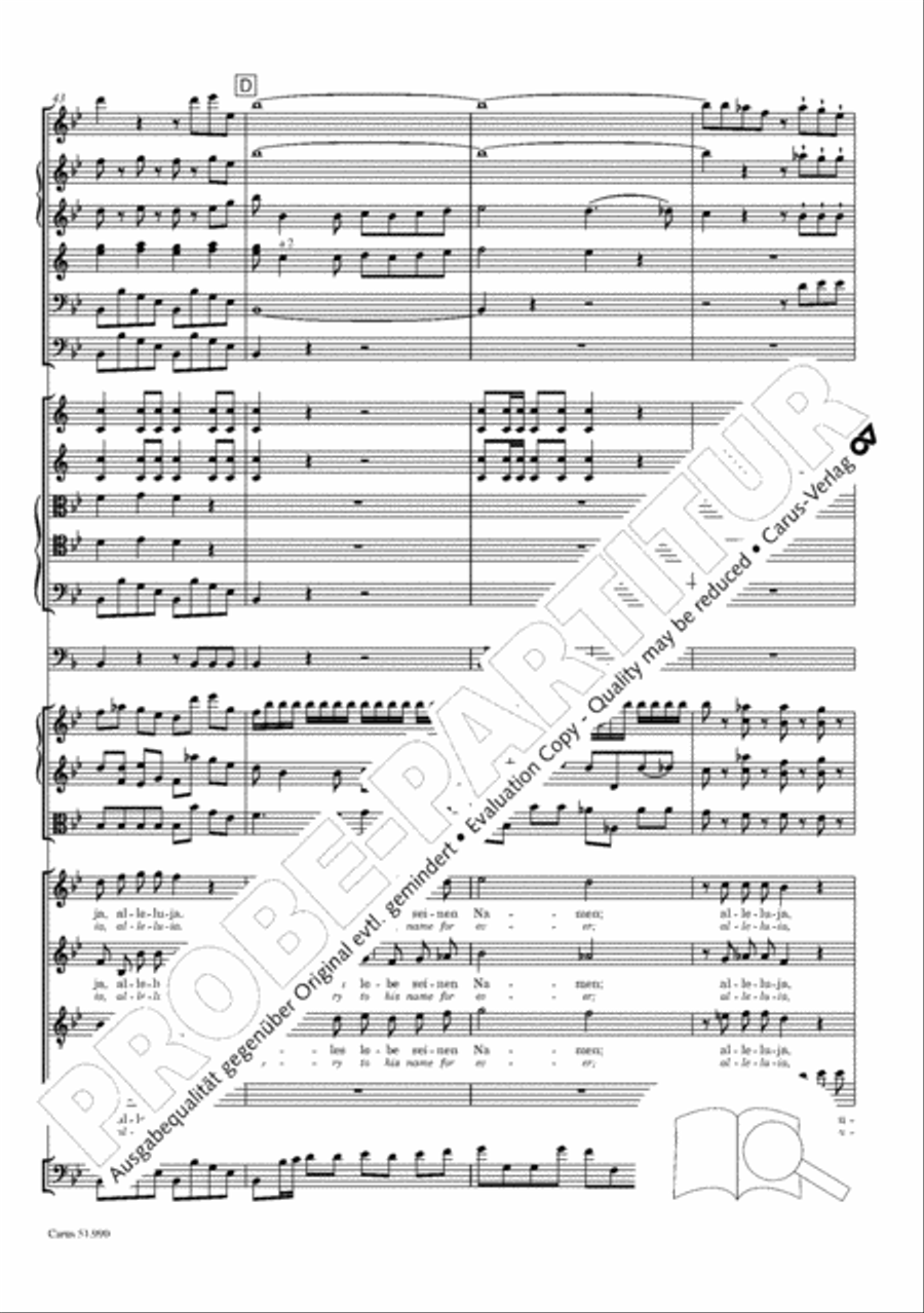 The Creation (Die Schopfung) 4-Part scores gallery preview page 243
