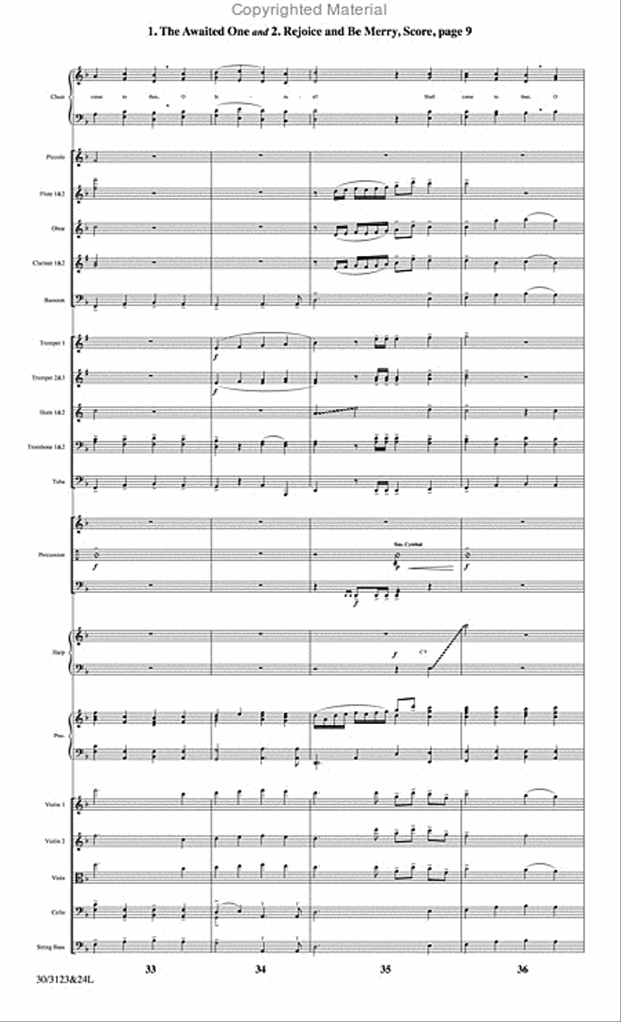 The Christmas Story - Set of Parts Choir scores gallery preview page 10