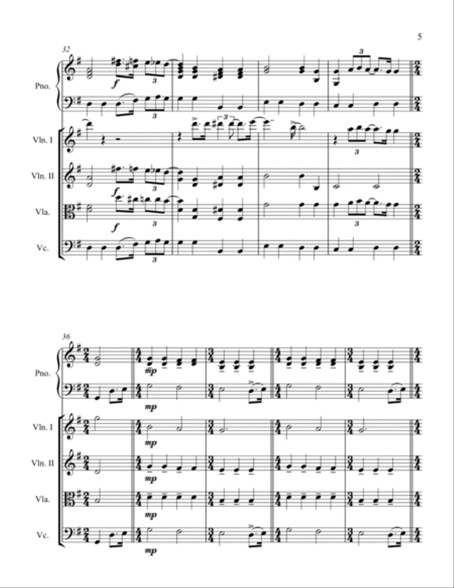 All You Need Is Love All You Need Is Love String Quartet scores gallery preview page 5