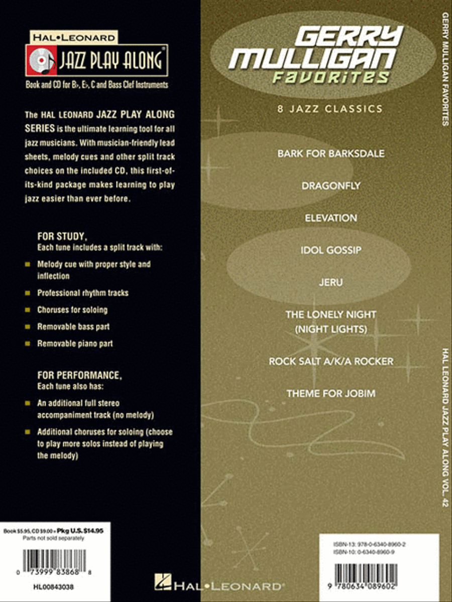 Gerry Mulligan Gerry Mulligan C Instrument scores gallery preview page 2