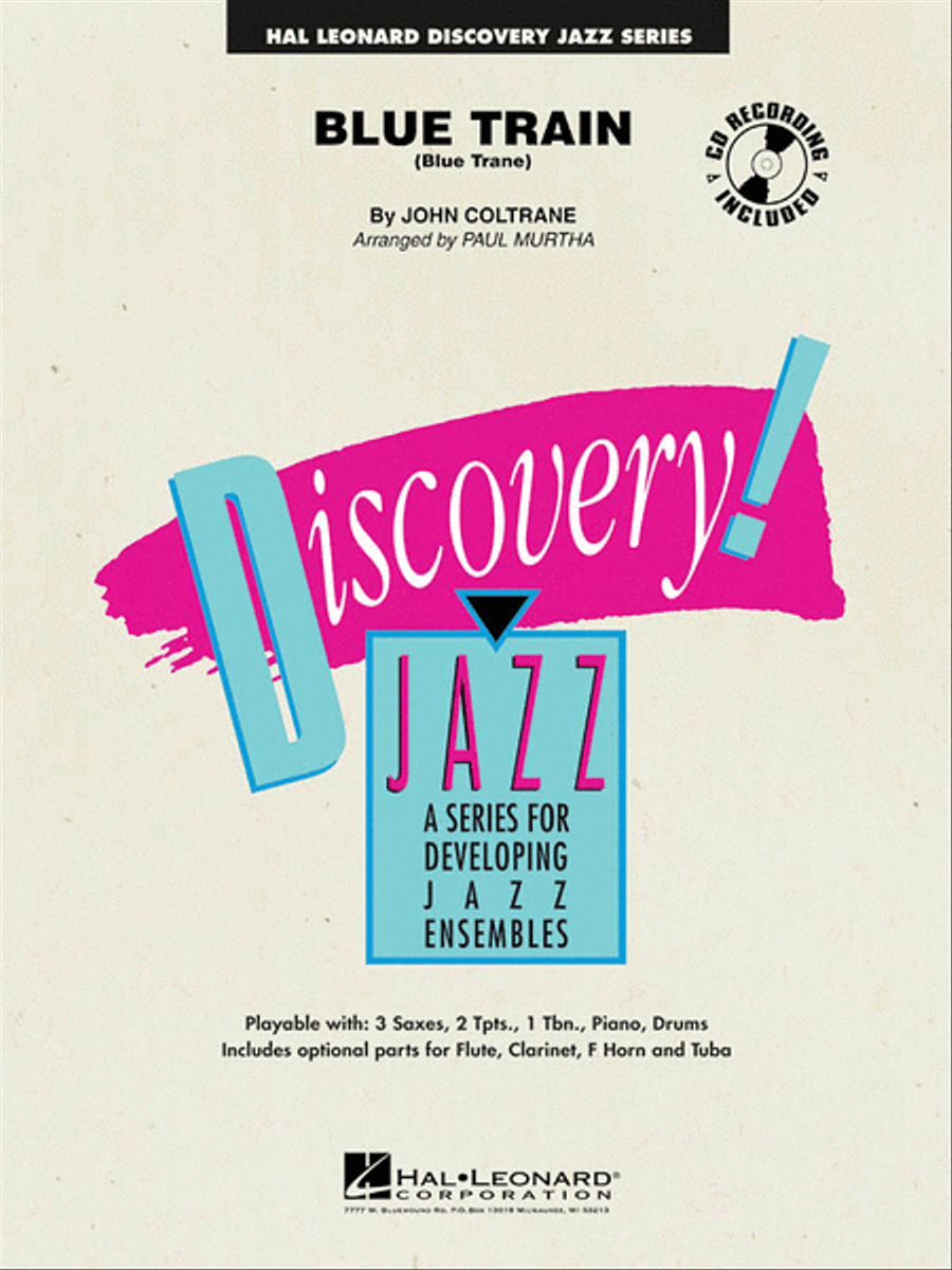 Blue Train (Blue Trane) Jazz Ensemble scores gallery preview page 1