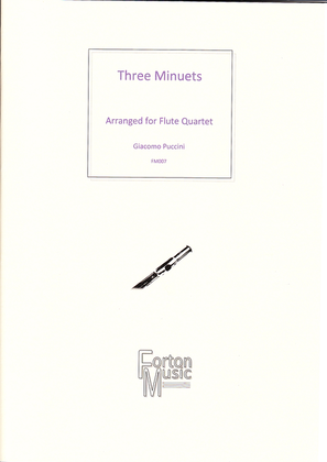 Book cover for Three Minuets