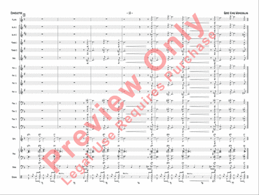 Good King Wenceslas Good King Wenceslas Jazz Ensemble scores gallery preview page 11