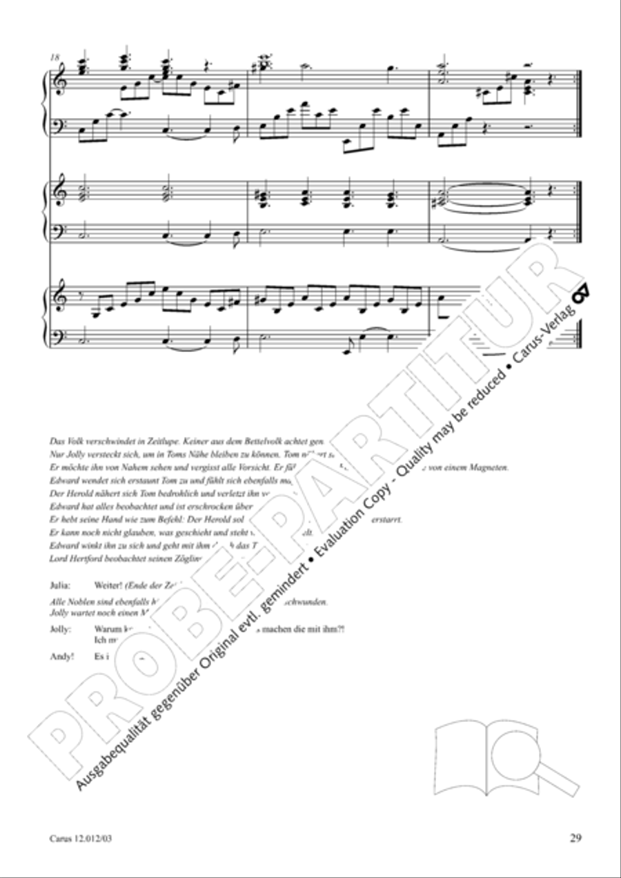 London Dreams 3-Part scores gallery preview page 30