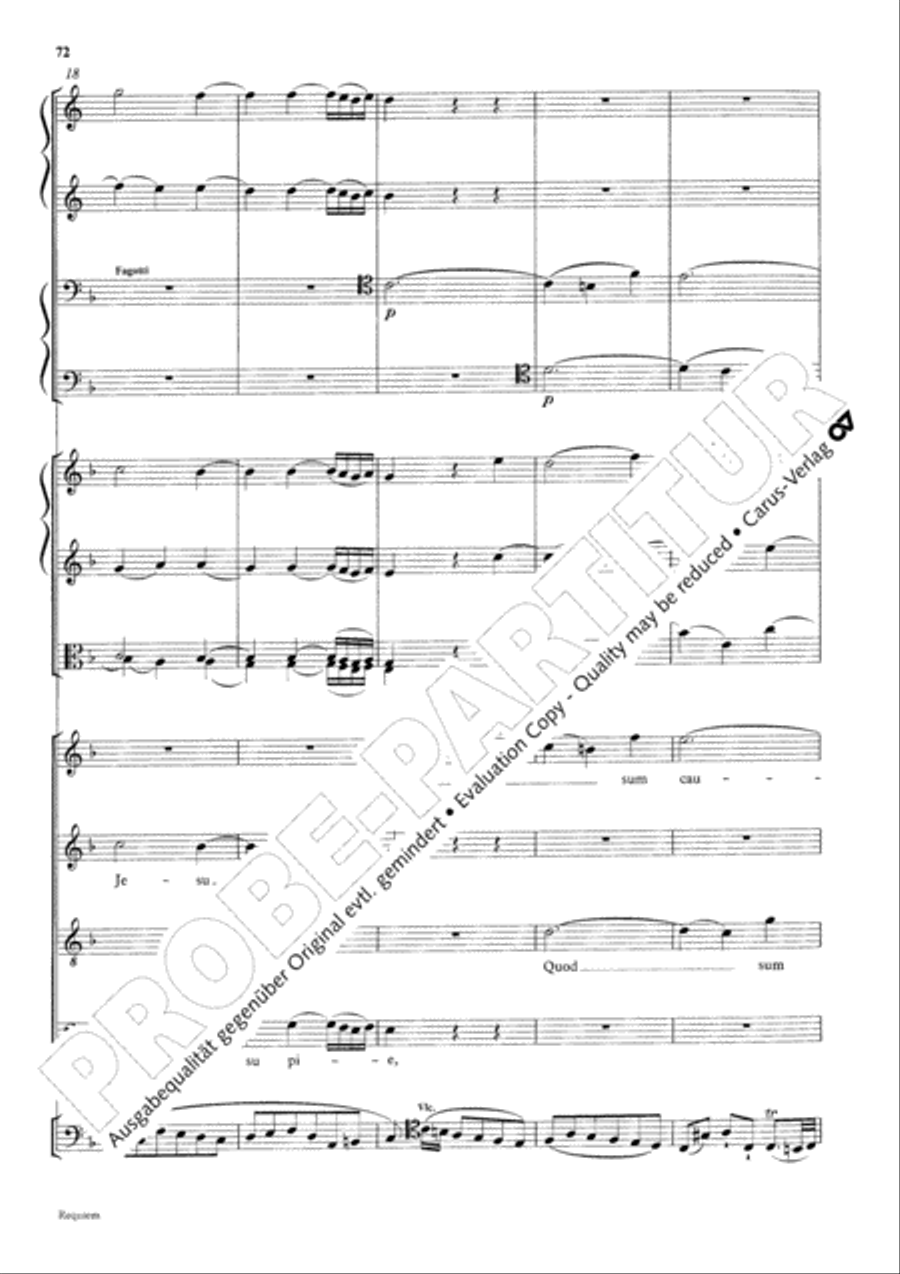 Requiem 4-Part scores gallery preview page 80