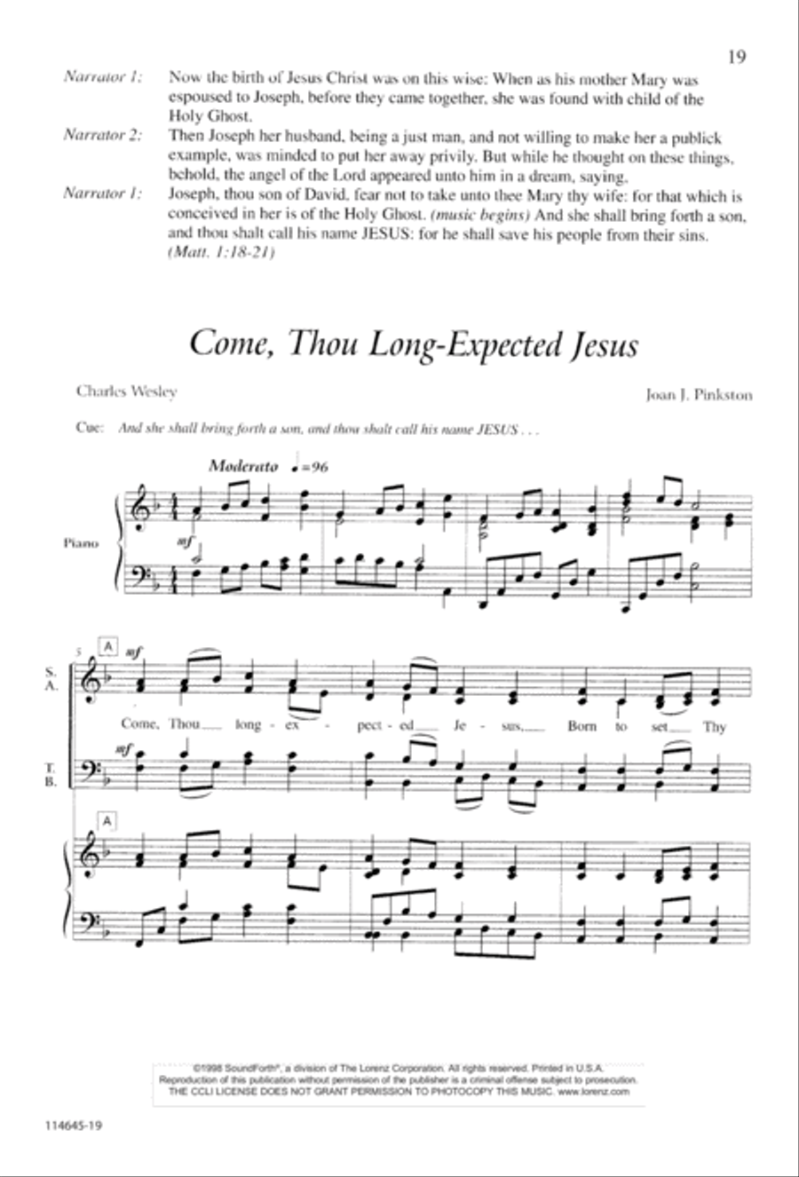 The Newborn King The Newborn King 4-Part scores gallery preview page 27