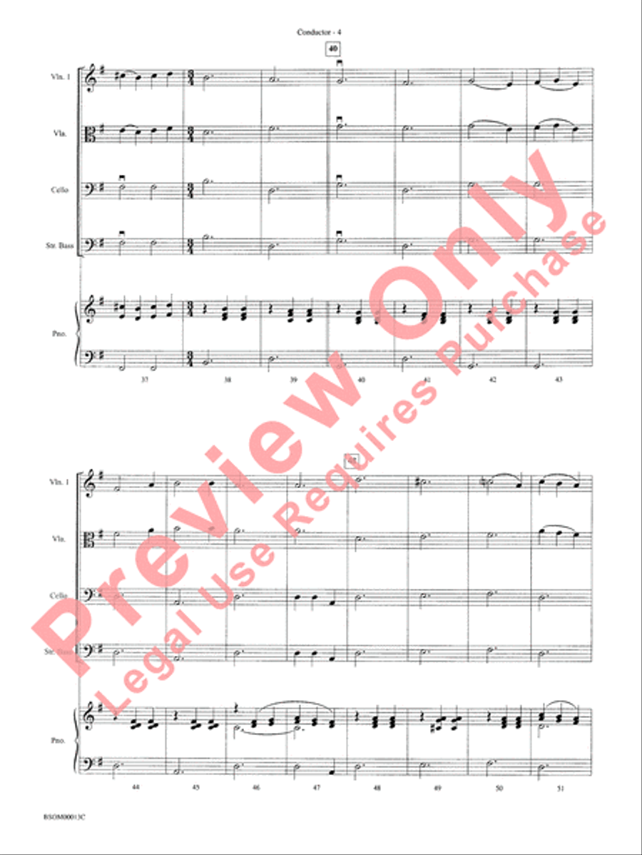 Classic Bits & Pieces String Orchestra scores gallery preview page 7