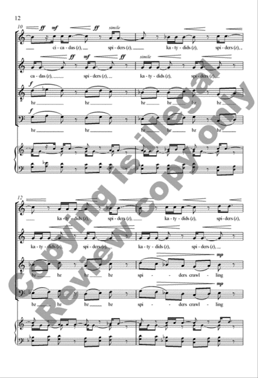 Due South (Complete Collection) 4-Part scores gallery preview page 12