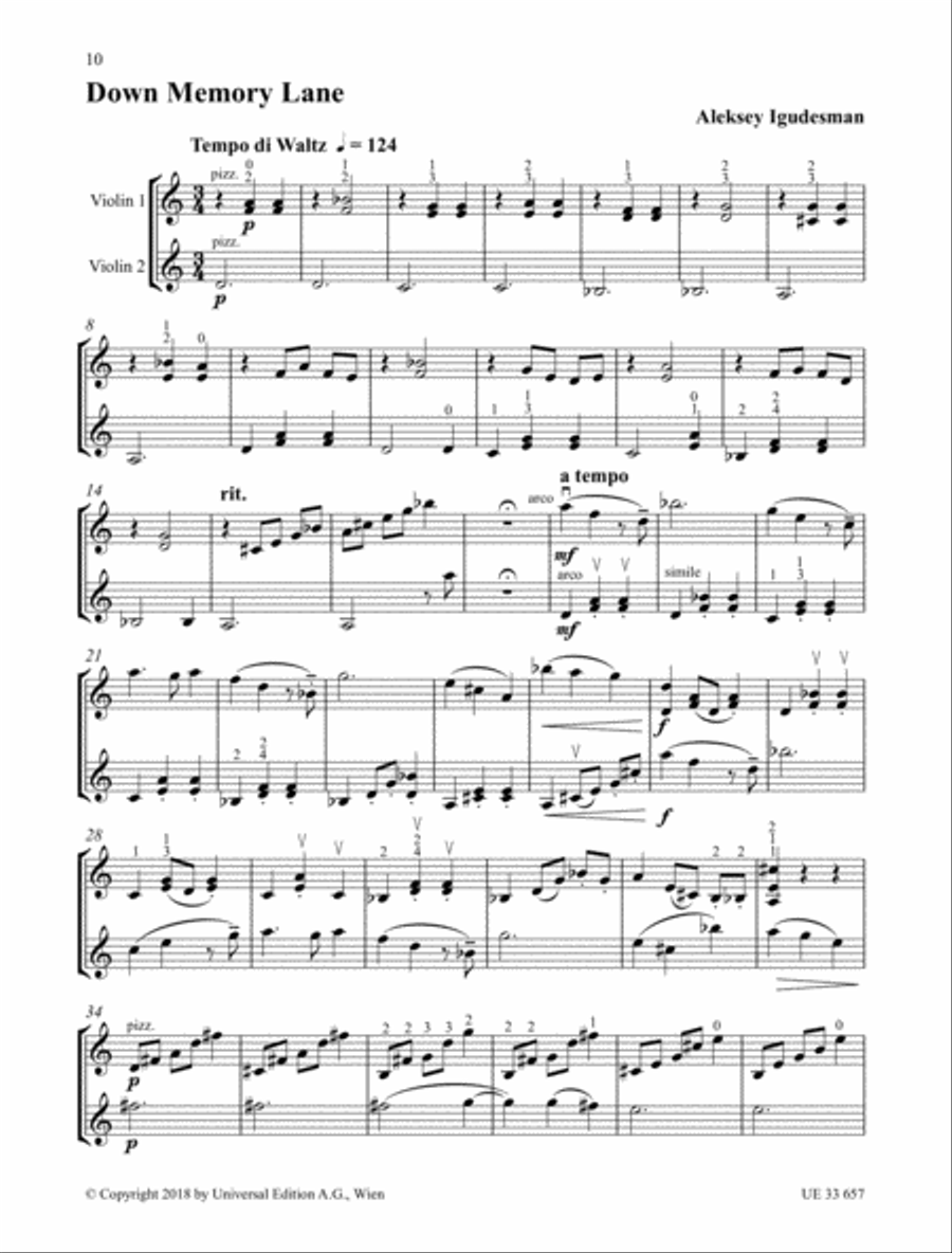 Waltz & More Violin scores gallery preview page 5
