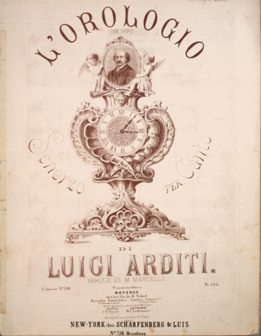 L'Orologio (Die Uhr) Voice scores gallery preview page 1