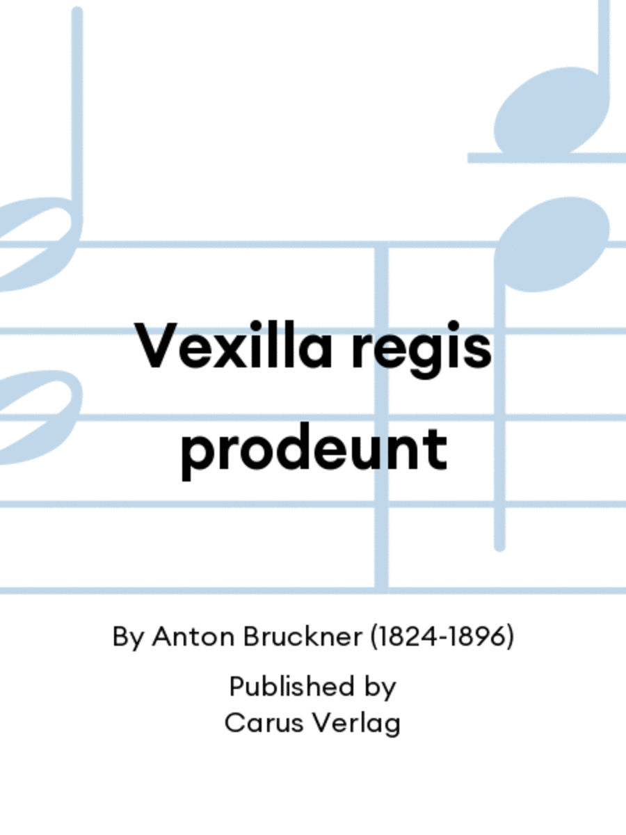 Vexilla regis prodeunt image number null