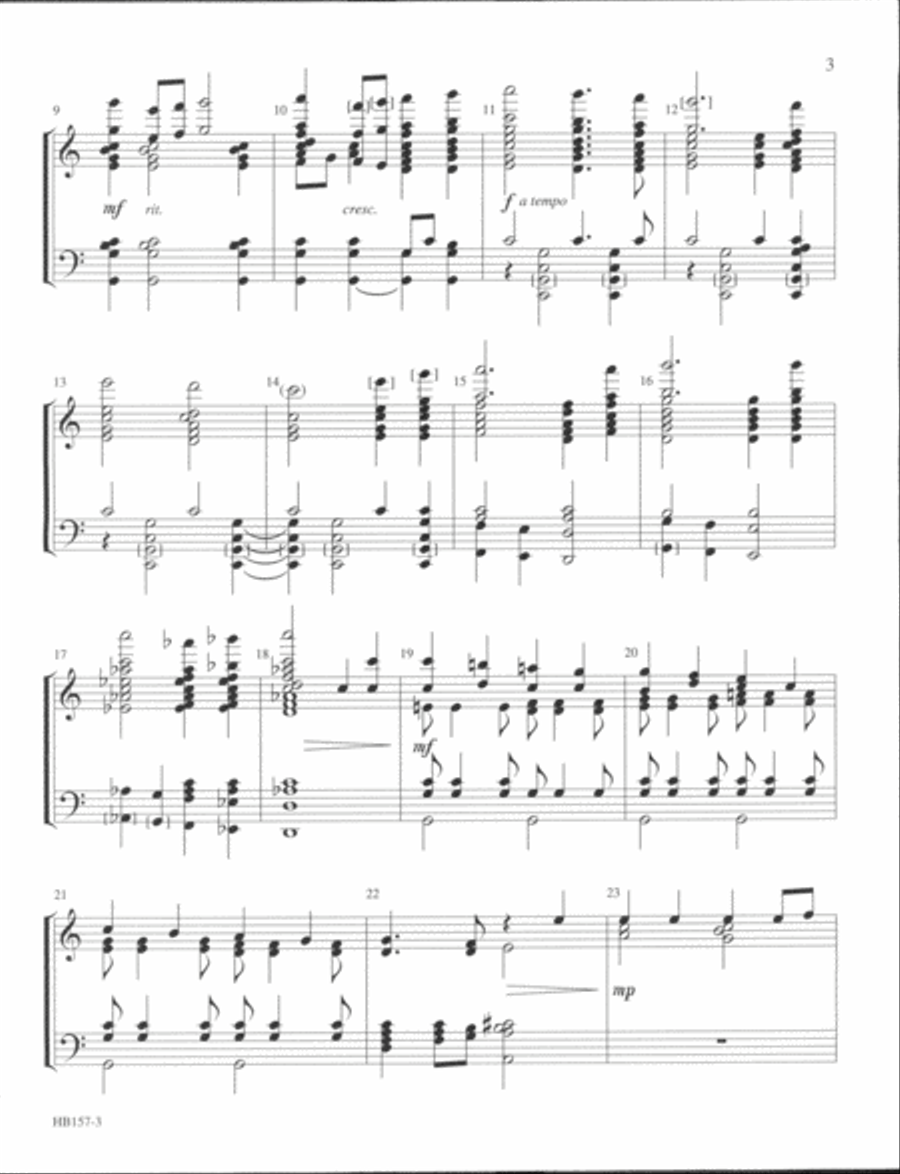 Joy to the World! the Lord Is Come 5-Octaves scores gallery preview page 3