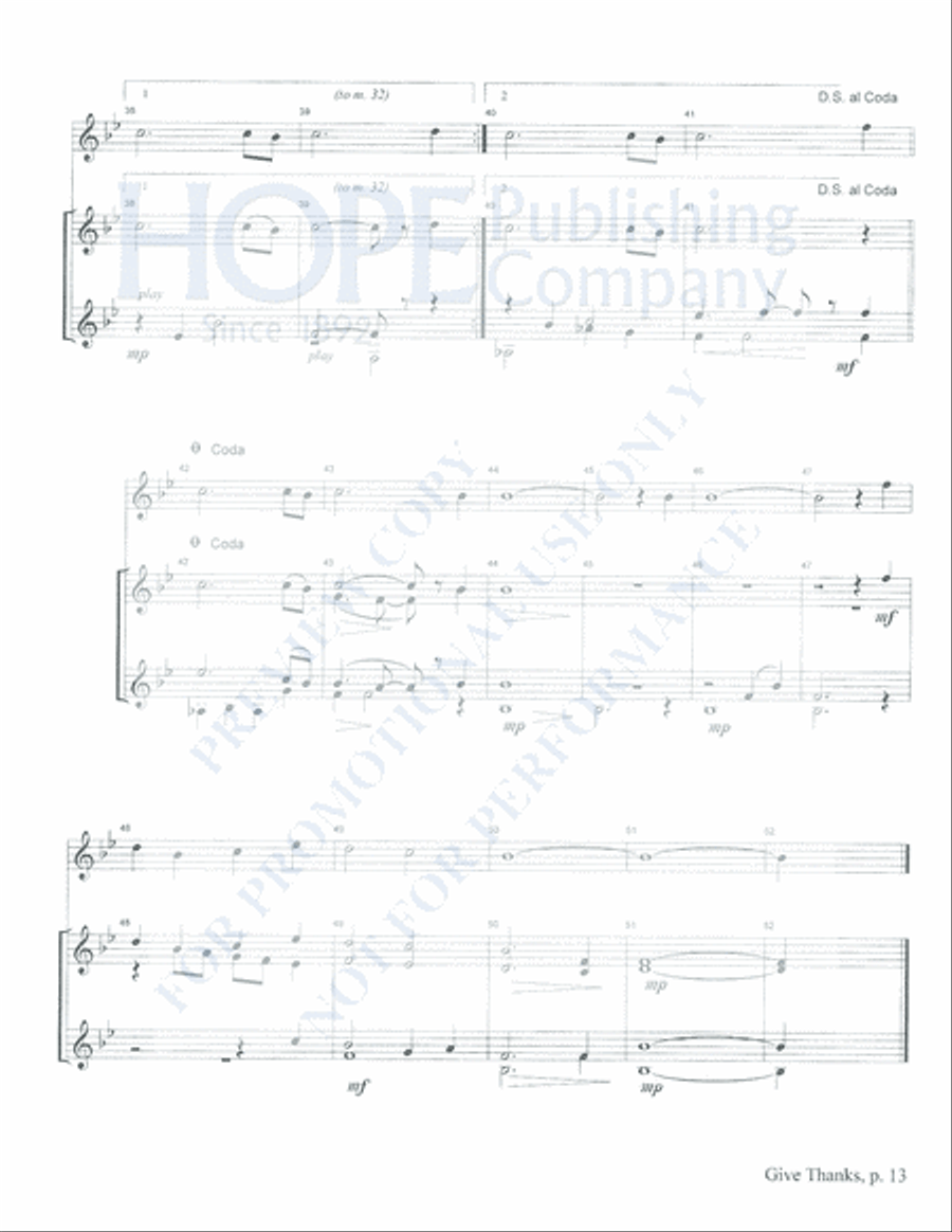 Praise Him with Instruments