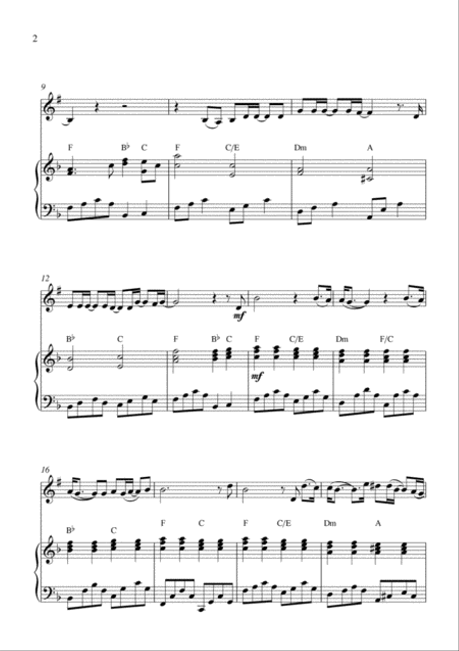 I Love You I Love You Clarinet Solo scores gallery preview page 2