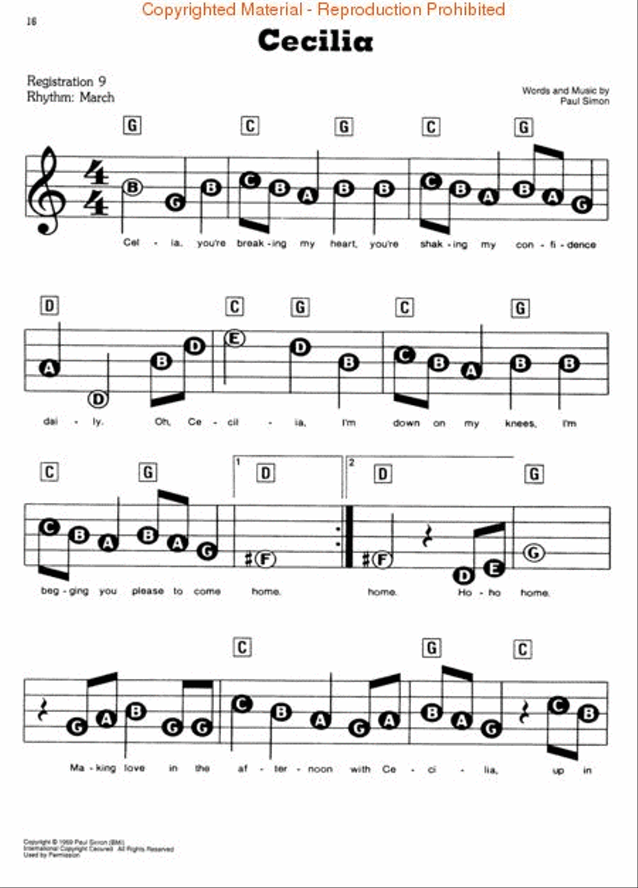 Best of Simon & Garfunkel Voice scores gallery preview page 3