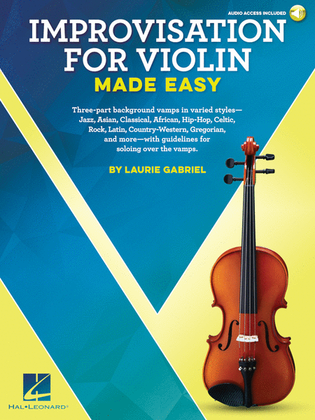 Book cover for Improvisation for Violin Made Easy