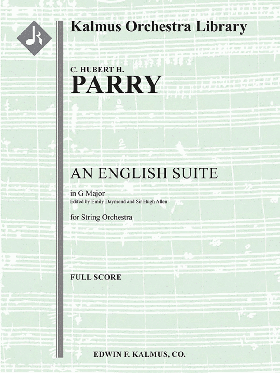 An English Suite String Orchestra scores gallery preview page 1