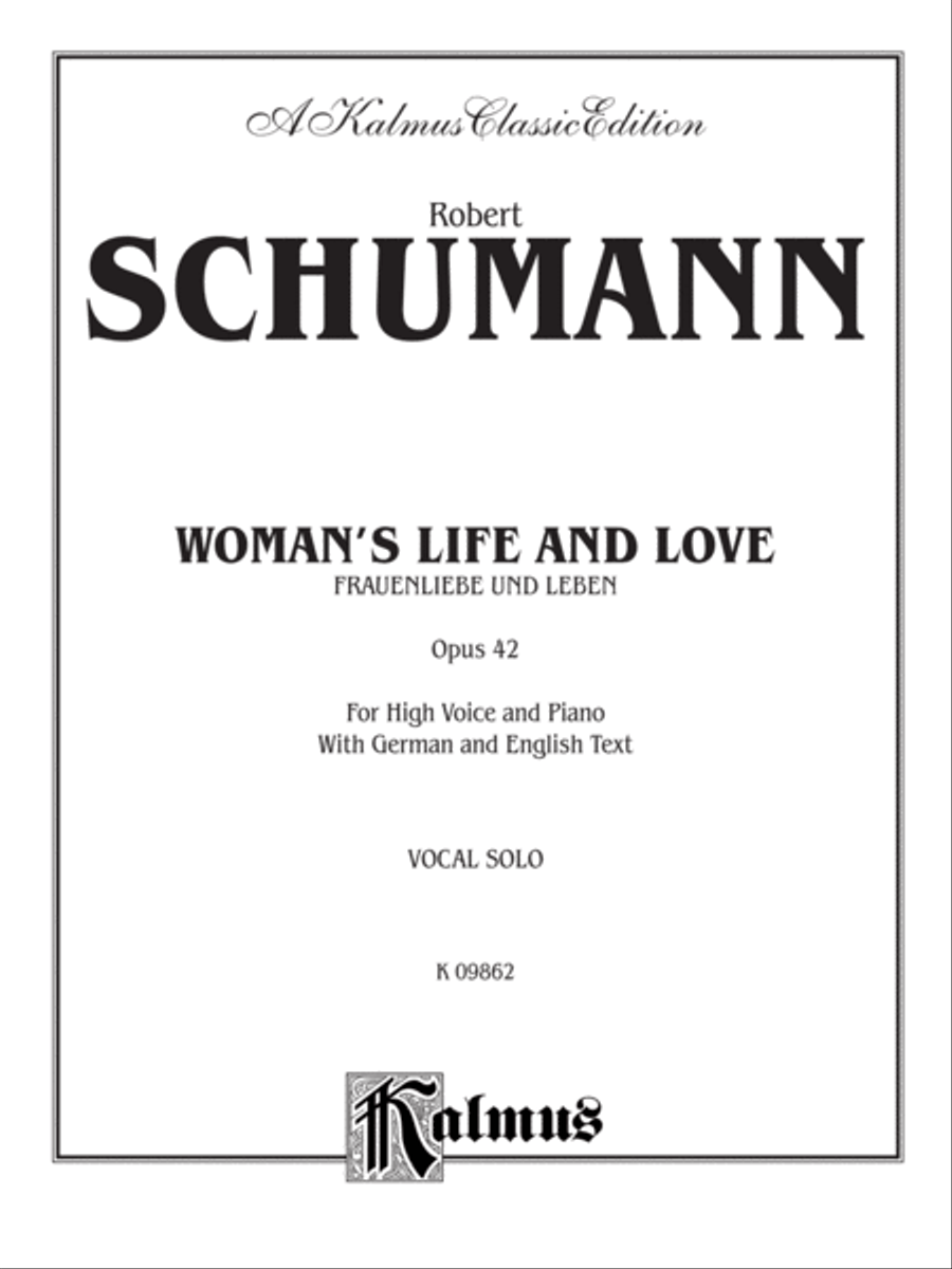 Woman's Life and Love (Frauenliebe und Leben), Op. 42 Voice scores gallery preview page 2