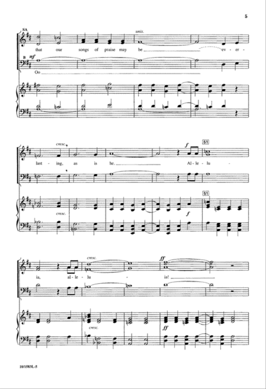 O Come, O Come, Our Voices Raise 3-Part scores gallery preview page 5