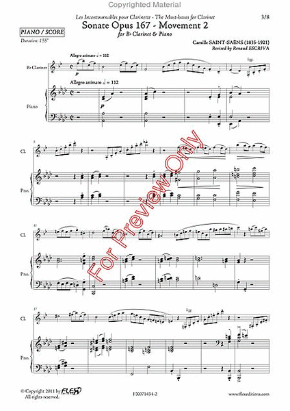 Sonata Opus 167 - Mvt 2 image number null