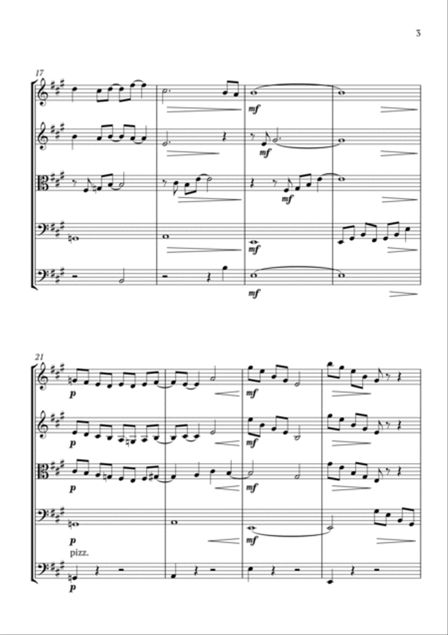 Wet Hands String Orchestra scores gallery preview page 3