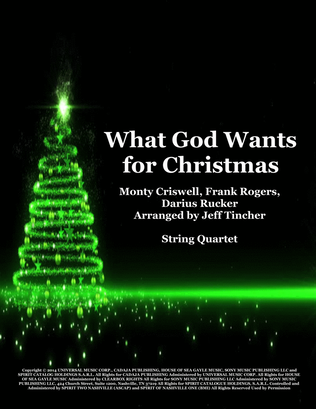 What God Wants For Christmas