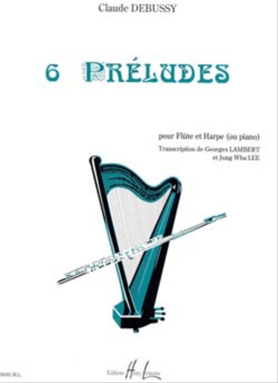 Preludes (6) Flute Solo scores gallery preview page 1