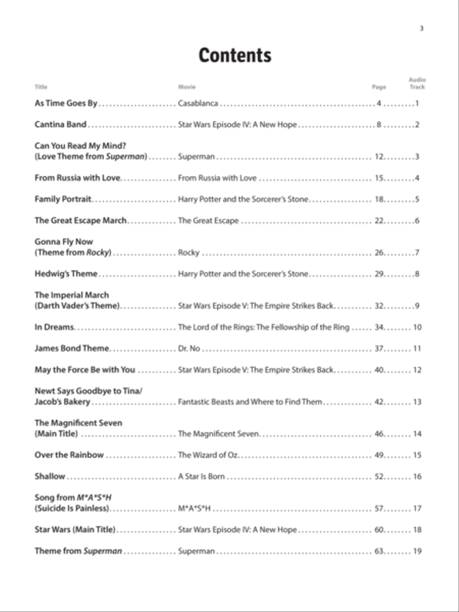 Solos, Duets & Trios for Strings -- Movie Favorites String Orchestra scores gallery preview page 2